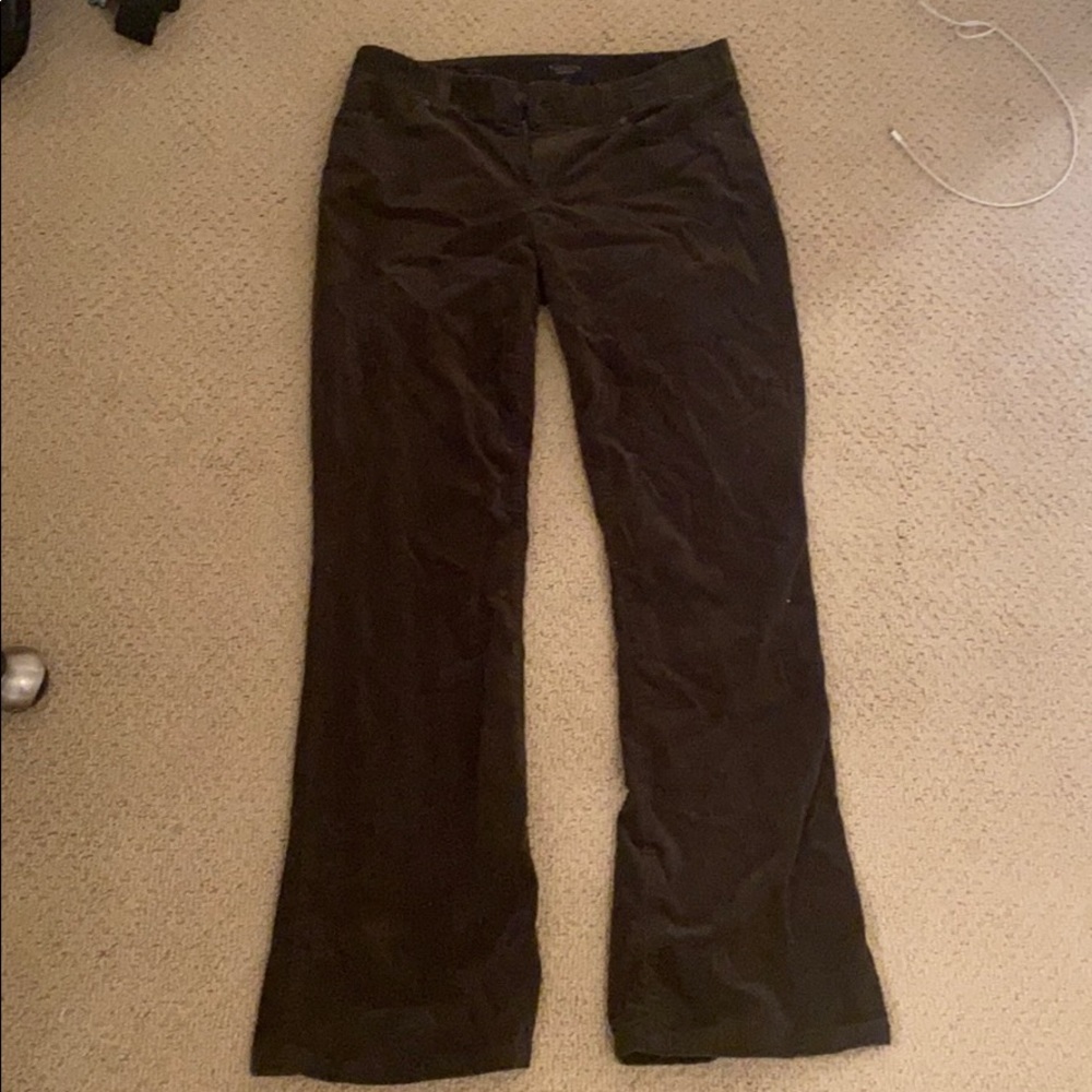 corduroy green pants